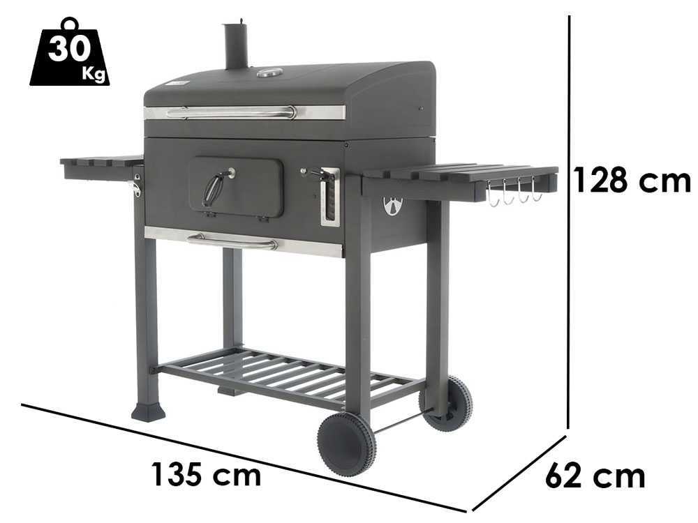 Barbacoa de carbón Royal Food CB3000 Large