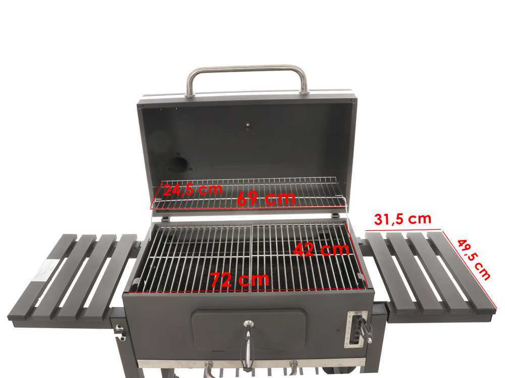 Barbacoa de carbón Royal Food CB3000 Large
