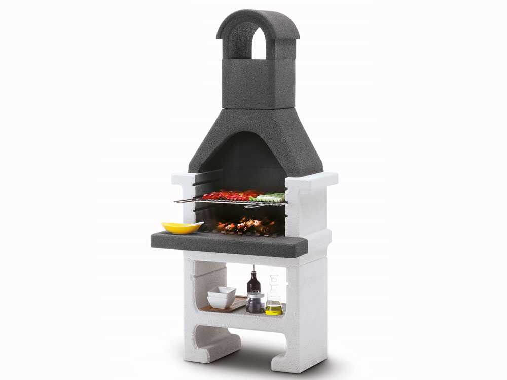 Barbacoa de cemento para carbón Palazzetti Aral GR