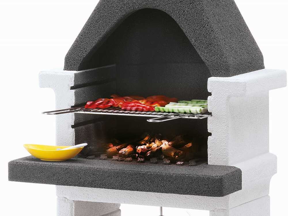 Barbacoa de cemento para carbón Palazzetti Aral GR