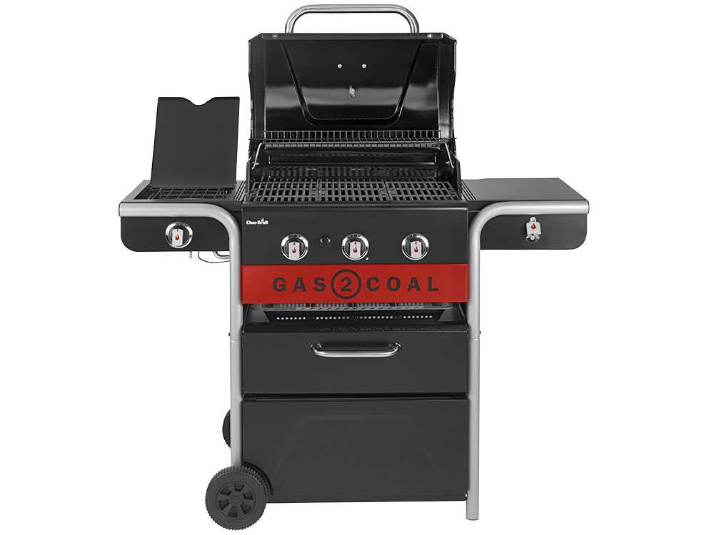 Barbacoa de gas y carbón Char-Broil Gas2Coal 2.0 3B