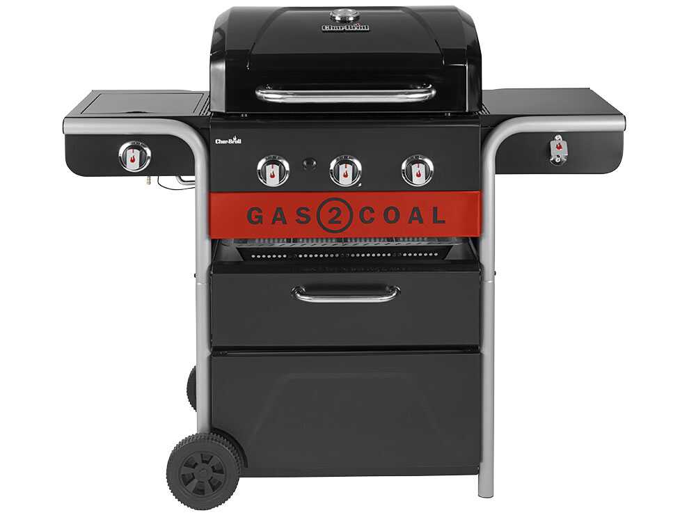 Barbacoa de gas y carbón Char-Broil Gas2Coal 2.0 3B