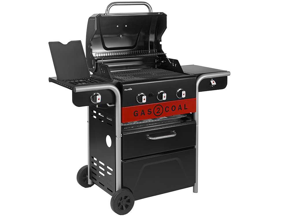 Barbacoa de gas y carbón Char-Broil Gas2Coal 2.0 3B