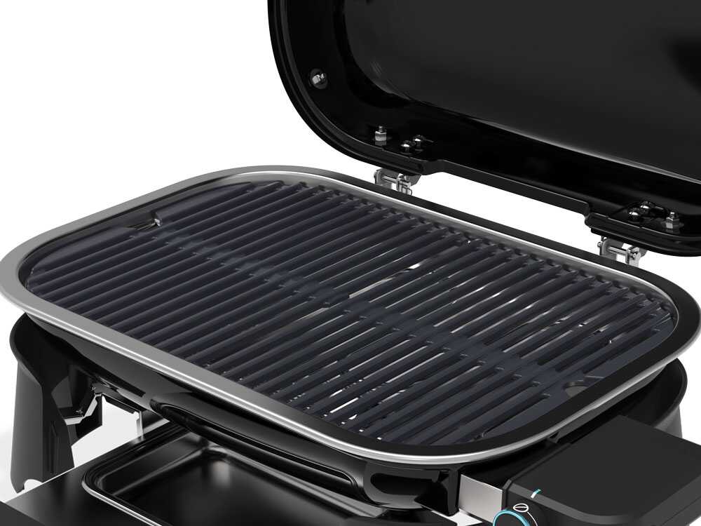 Barbacoa eléctrica portátil – Parrilla 49 x 33 cm – Weber Lumin Black 1502045