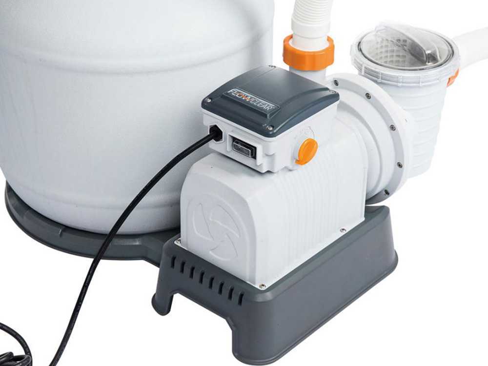 Depuradora de arena Bestway 58486 – Caudal de agua 11355 L/h – 500 W