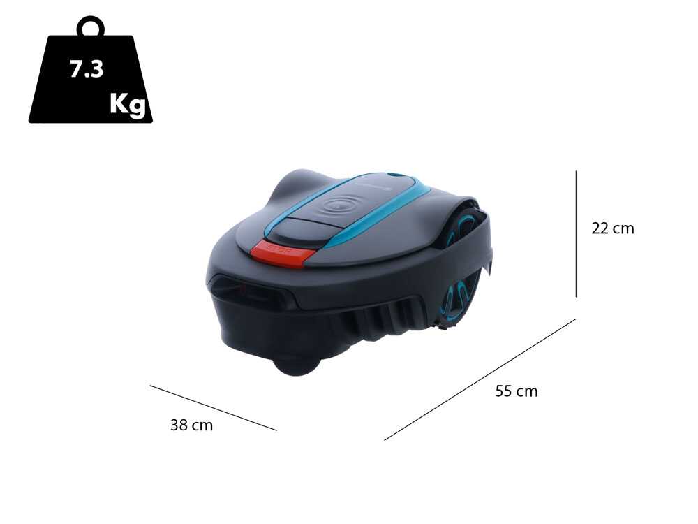 Robot cortacésped – Gardena SILENO city 600 set Smart – Gestión Gardena Smart App